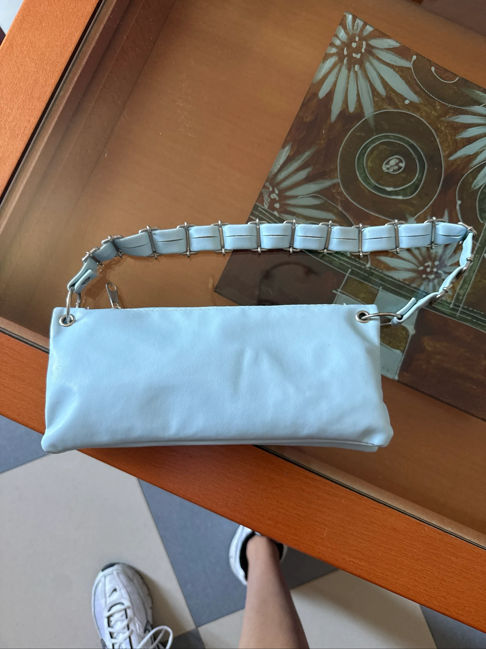 Bolso celeste sin estrenar 